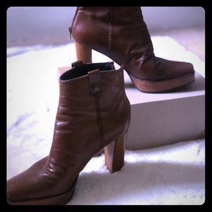 STUART WEITZMAN ANKLE BOOTS - Brown